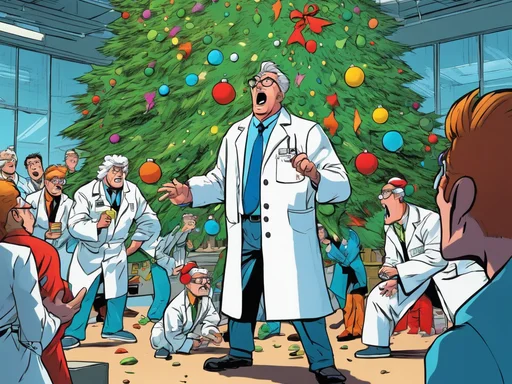 Christmas Trees Are Stealing Our Protein!