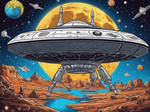 Earthlings' Lunar Lunacy: Moon Madness Takes Off!