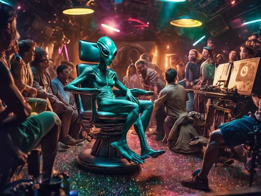 Earthlings' Bizarre Film Rituals: Producers, the Mystery Meddlers