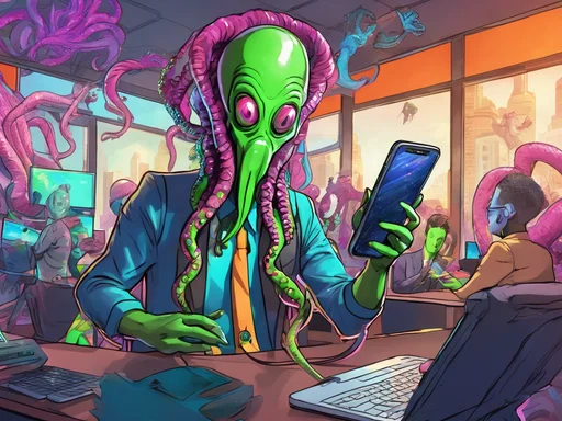 Earth's TikTok Apocalypse: Humans Panic Over Loss of 15-Second Fame