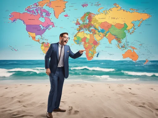 Water Is Fake News: Land Rules the World!