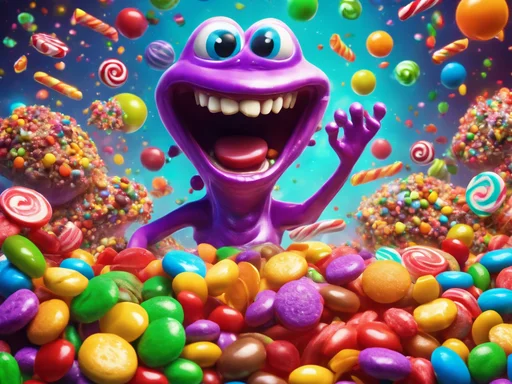 Earthling's Sweet Tooth Saga: A Galactic Comedy of Sugar Addiction
