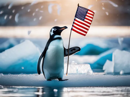 Lazy Old Penguins Get Free Fish at Taxpayer Expense!