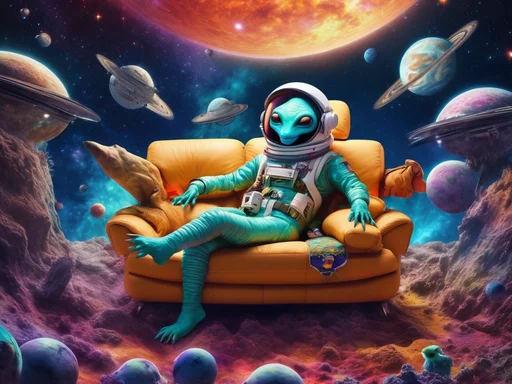 Earthlings' Space Shenanigans: The Cosmic Procrastination Chronicles