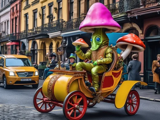 Zog's Hilarious Take on Earth's Mushroom Maniac
