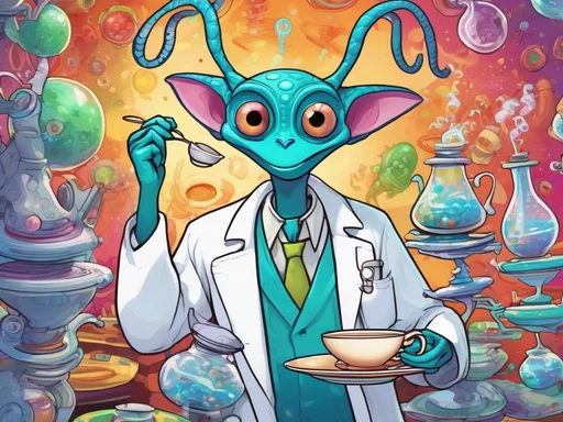 Earthlings Waste Time on Silly Tea Experiment