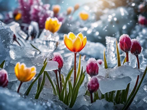 Global Warming Spurs Flowers to Conquer the Ice!?