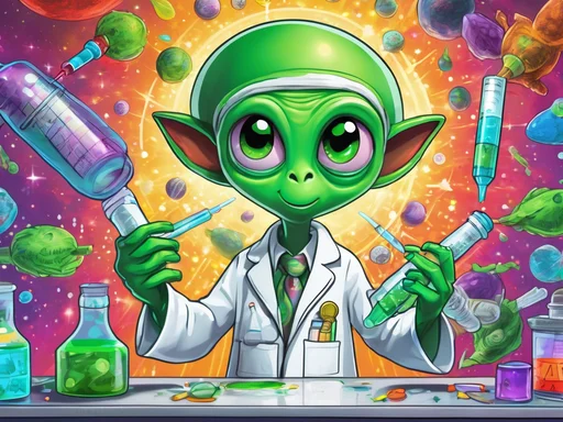 Alien Observer Mocks FDA Vaccine Drama: Earthlings' Science Squabble Reaches New Heights of Absurdity