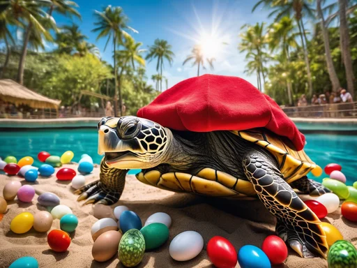 Old Turtle Lays Eggs, Big Deal!