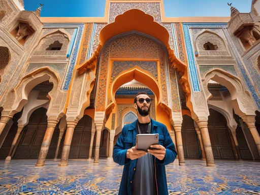 Earthlings' Bizarre Ritual: Disconnecting to Connect in Casablanca