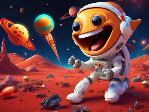 Alien Zog Mocks NASA's Mars Landing Woes