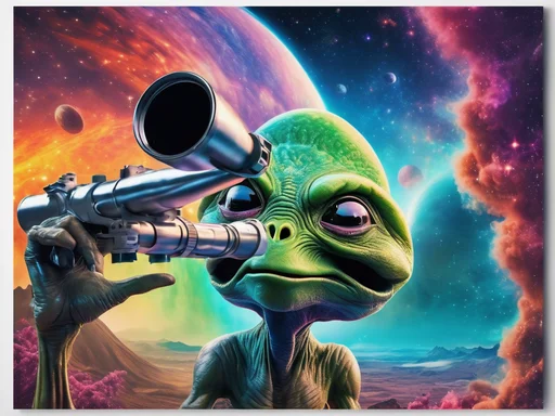 Earthlings Excited Over Alien Farts 124 Light-Years Away