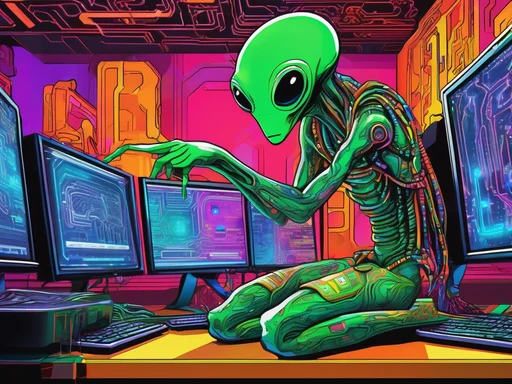 Earthlings' Bizarre Obsession with Politeness to Machines