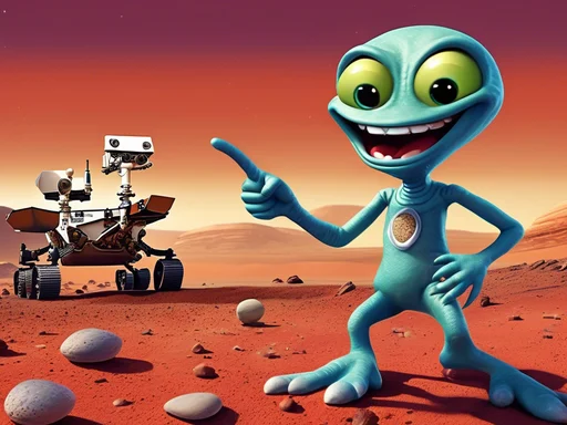 Zog's Giggle-Fest: NASA's Martian Pebble Predicament