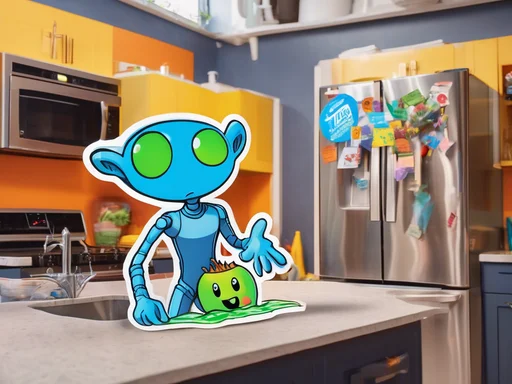 Earthlings' Energy Star Sticker Panic: A Cosmic Comedy