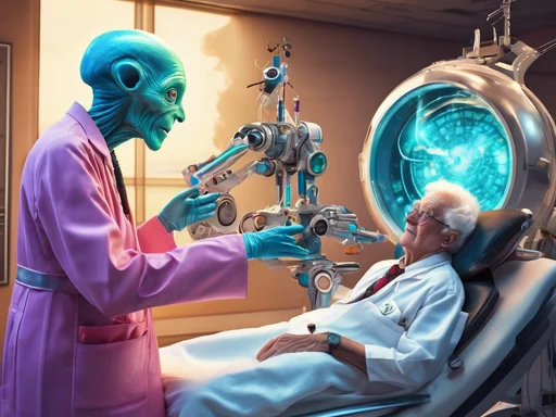 Earthling Leader Biden Struck by Peculiar Body Malfunction