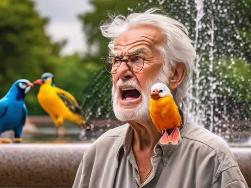 Dumb Birds Can't Even Find Water on Their Own