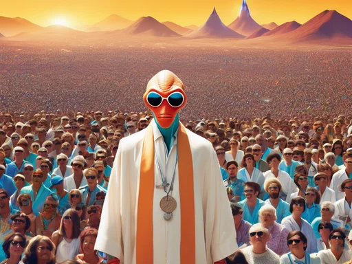 Earthlings' Bizarre Heat-Seeking Ritual Baffles Alien Observer