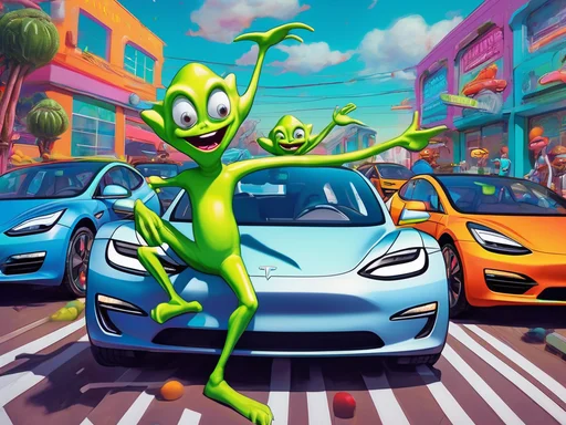 Earthlings Ditch Tesla for Inferior Electric Chariots