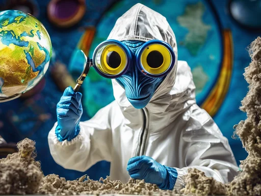 Earthlings Embrace Cancer-Causing Fluff: A Cosmic Joke!