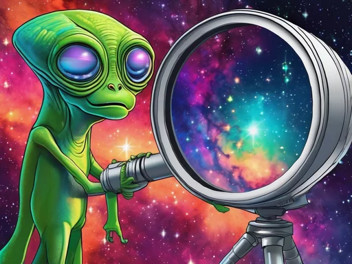 Earthlings' Fancy Space Peeper Snaps Cosmic Selfies
