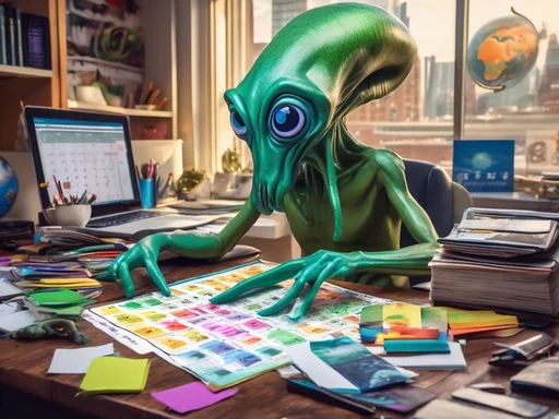 Earthlings Befuddled by Arbitrary Time Divisions, Zog Reports