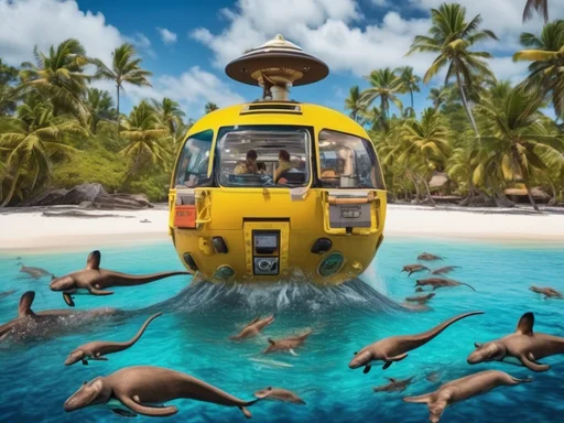 Earthlings' Sinking Paradise: Tuvalu's Comical Exodus to Australia