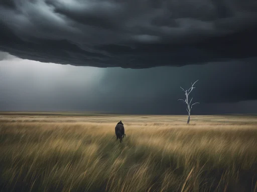 Eternal Solitude with Zombie Giraffes in the Post-Apocalyptic Grasslands
