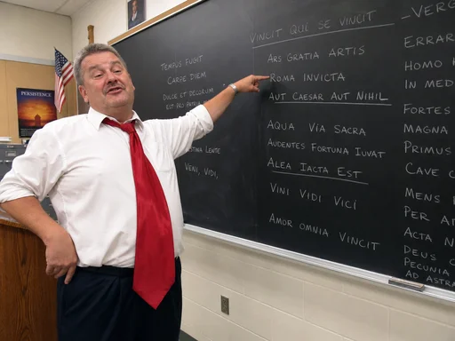Ronald Trumpet On That Latin Beatles Teacher: I Invented Latin, Believe Me