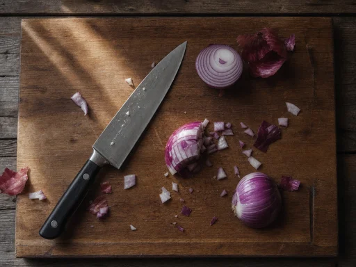 Man Spends Weeks Chopping Vegetables To Tell You The Knife Size Does Not Matter, Then Tells You Exactly Which Size Matters