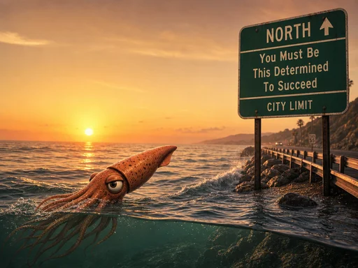 Squid Are Moving North From California and Frankly So Would I