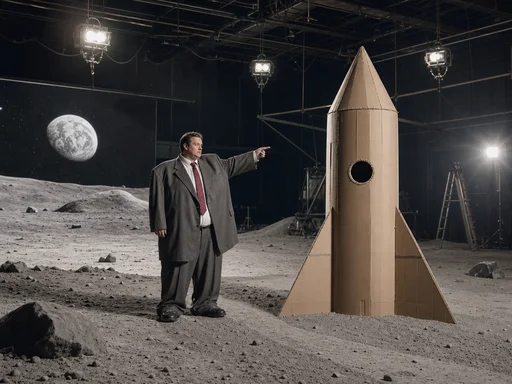 18% Think the Moon Landing Was Faked — I Know Because I Helped Fake the Moon