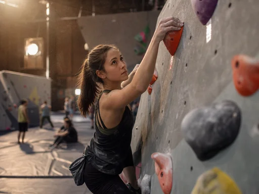 Woman Replaces Two-Year Relationship With Bouldering and Breathwork, Up 12.5%
