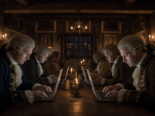 Founding Fathers Used Google Meet and Every Single One Turned Their Camera Off