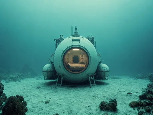 Man Founds Ocean Engineering Company in 2021, Already Has Seafloor Habitat. Some of Us Have Nothing.