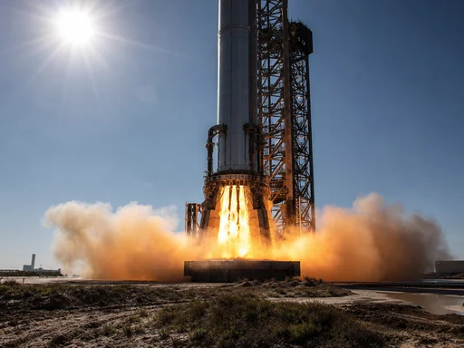 World's Biggest Rocket Runs All Its Engines For Less Time Than A TV Ad Break